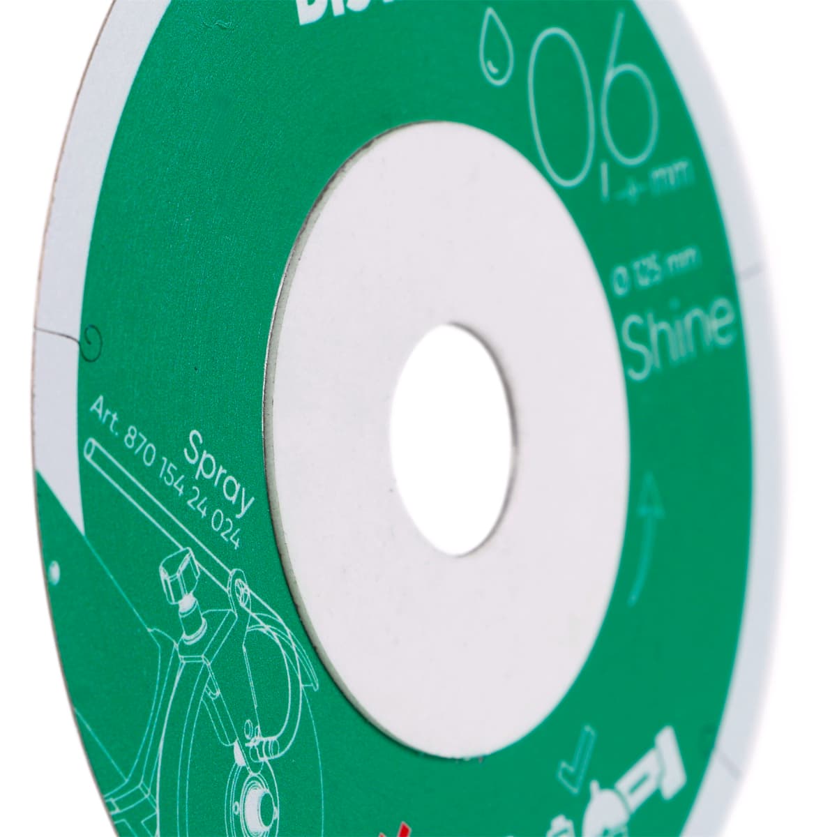 Disc diamantat 1A1R 125 mm Shine